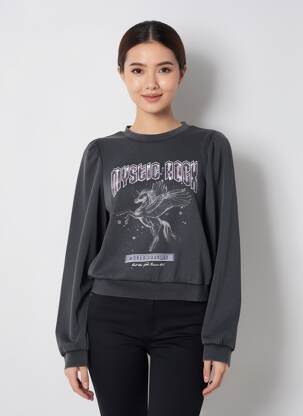 Pull noir ONLY femme