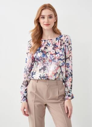 Chemisier rose ONLY femme