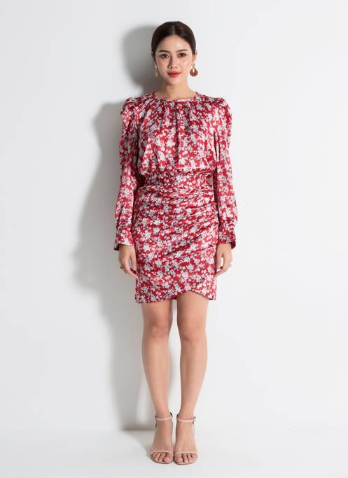 Robe courte rouge MORGAN femme