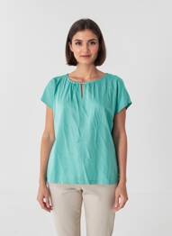 T-shirt vert STREET ONE femme