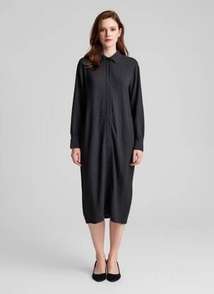 Robe longue manches longues manches longues noir VERO MODA femme