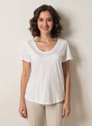 T-shirt blanc STREET ONE femme