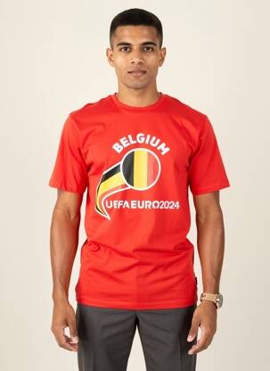 T-shirt coupe droite manches courtes rouge ONLY&SONS homme