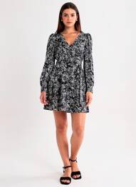 Robe mi-longue noir VERO MODA femme