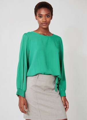 Blouse vert STREET ONE femme