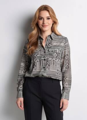 Chemisier noir MOLLY BRACKEN femme