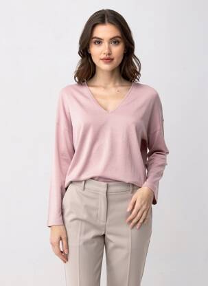 T-shirt rose MANGO femme