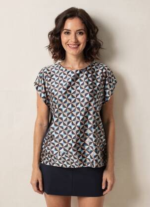 T-shirt noir MORE & MORE femme
