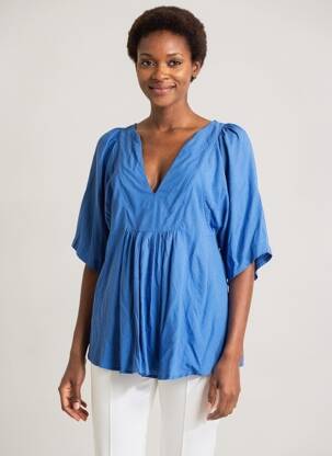 Chemisier bleu MOLLY BRACKEN femme