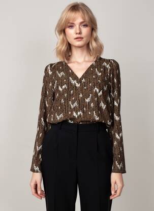 Chemisier noir VERO MODA femme