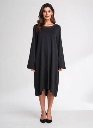 Robe pull noir STREET ONE femme