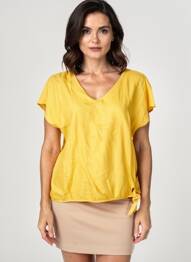Blouse jaune STREET ONE femme