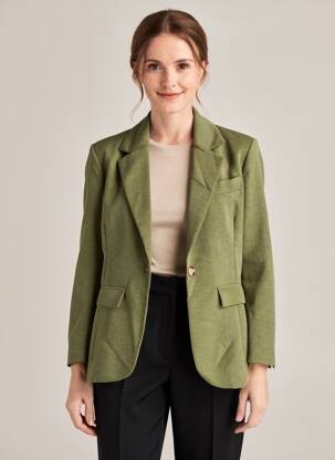Blazer vert ZABAIONE femme