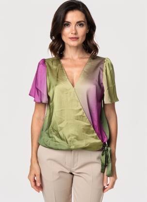 Blouse vert AMELIE & AMELIE femme