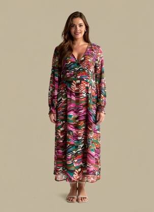 Robe longue manches longues manches longues noir VERO MODA femme