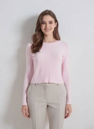 Pull rose ONLY femme