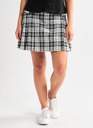 Jupe courte noir MANGO femme