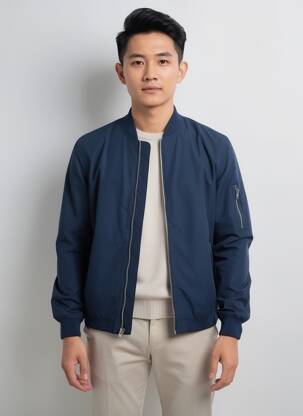 Blouson bleu JACK & JONES homme