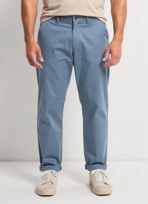Pantalon chino bleu JACK & JONES homme
