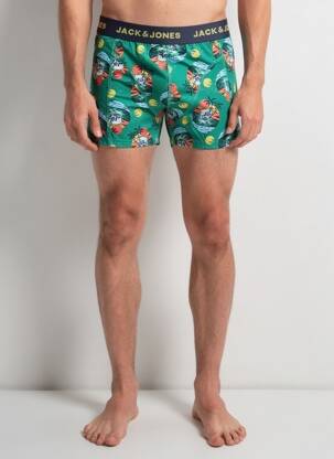 Boxer vert JACK & JONES homme