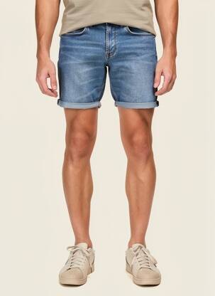 Short bleu GARCIA homme