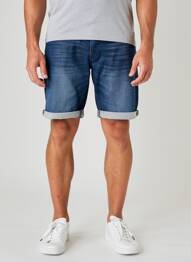 Short bleu CARS JEANS homme