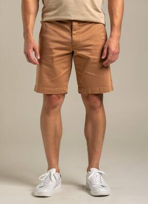 Short marron BRUCE & BUTLER  homme