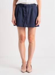 Jupe courte bleu ONLY femme