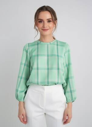 Blouse vert STREET ONE femme
