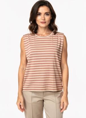 Débardeur marron GARCIA femme