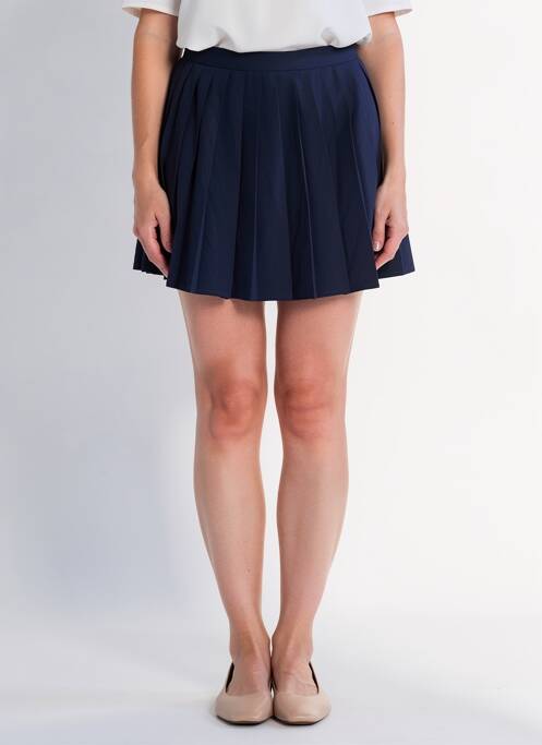 Jupe courte bleu ONLY femme