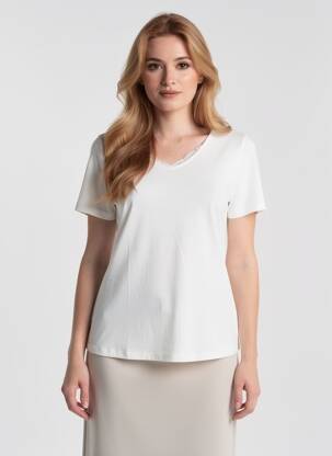 T-shirt blanc STREET ONE femme