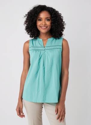 Blouse vert STREET ONE femme