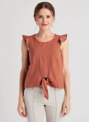 T-shirt marron MOLLY BRACKEN femme