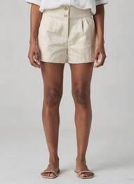 Short beige MORGAN femme