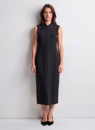 Robe courte noir MANGO femme