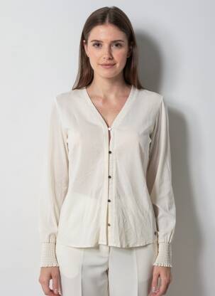 Chemisier blanc GARCIA femme