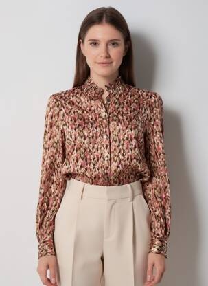 Chemisier marron GARCIA femme