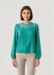 Top vert VERO MODA femme