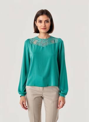 Top vert VERO MODA femme