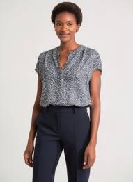 Chemisier bleu STREET ONE femme