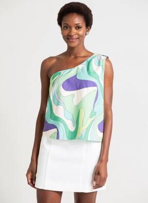 Blouse vert MORGAN femme
