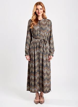 Robe longue gris CARMAKOMA femme