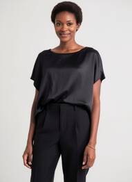 T-shirt noir STREET ONE femme
