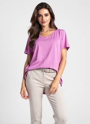T-shirt violet STREET ONE femme