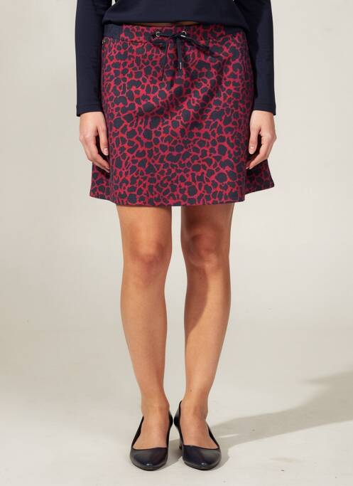 Jupe courte rouge STREET ONE femme