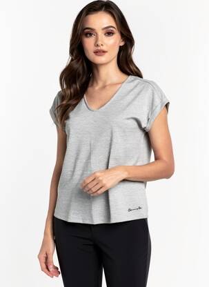 T-shirt gris STREET ONE femme