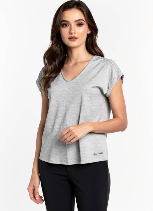 T-shirt gris STREET ONE femme