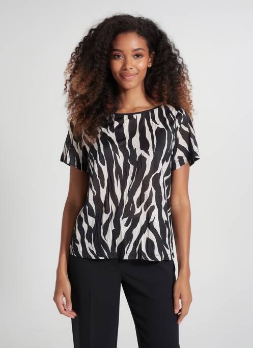 T-shirt noir STREET ONE femme