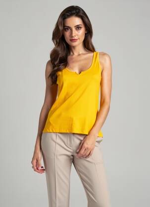 Débardeur orange GARCIA femme